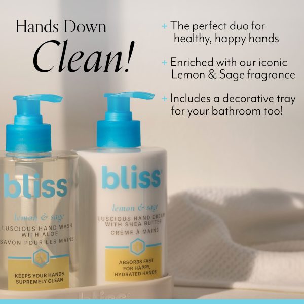 Lemon & Sage Happy Hands Cream & Wash - Image 2