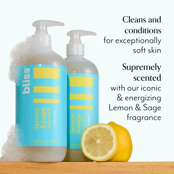 Lemon & Sage Soapy Suds Body Wash - Image 4