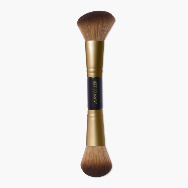 Dual-Ended Blush + Bronzer Brush