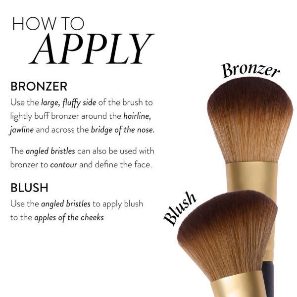 Dual-Ended Blush + Bronzer Brush - Image 4