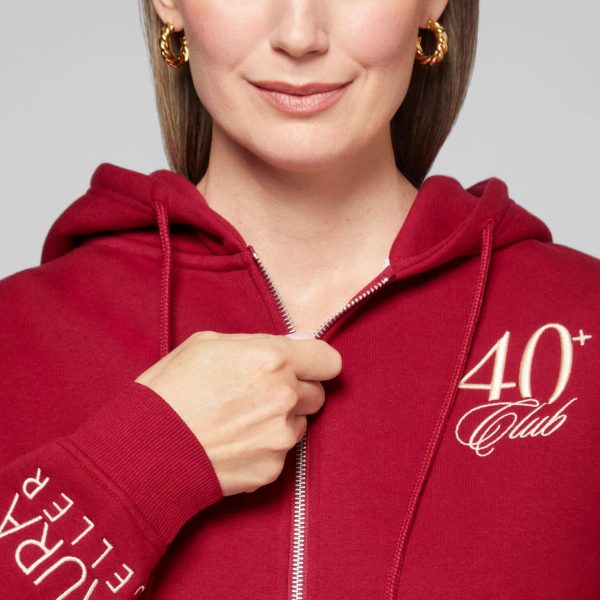The 40+ Club Zip-Up Sweatshirt - Image 2