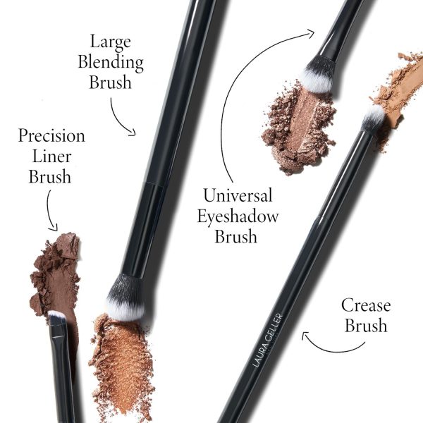 Shadow Skills 4PC Eye Brush Set - Image 4