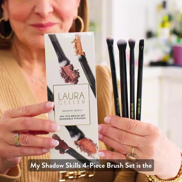 Shadow Skills 4PC Eye Brush Set - Image 3